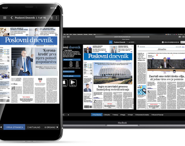 Pretplata na Poslovni dnevnik - digitalno izdanje - 6 mjeseci (5 dana)