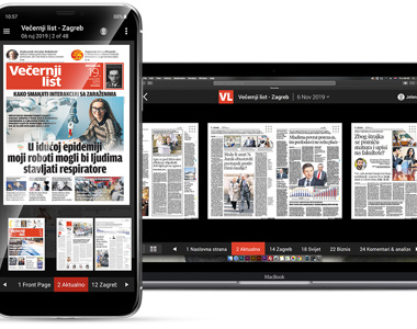 Pretplata na Večernji list - digitalno izdanje - 6 mjeseci (7 dana)